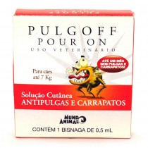 Pulg Off Pour On Cães - até 7 kg Pulg Off Pour On Cães - até 7 kg